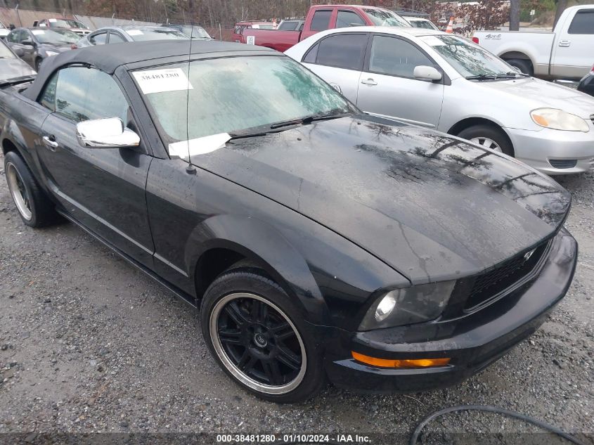 1ZVFT84N275308819 | 2007 FORD MUSTANG