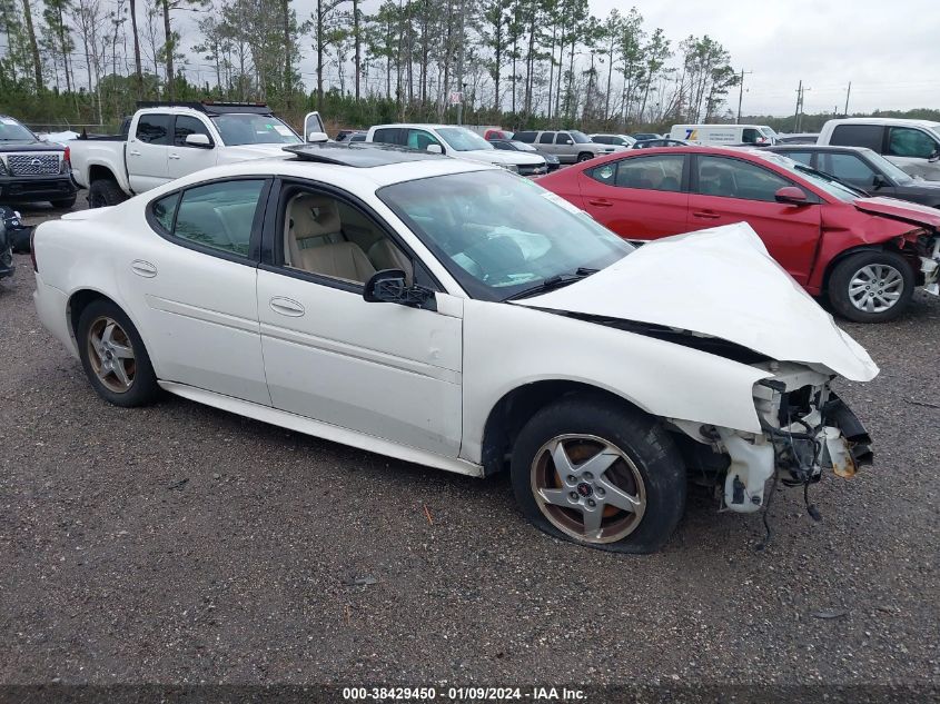 2G2WS522X41250277 | 2004 PONTIAC GRAND PRIX