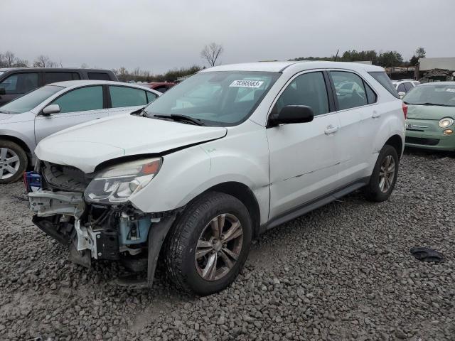 2GNALBEK7G6318370 | 2016 CHEVROLET EQUINOX LS