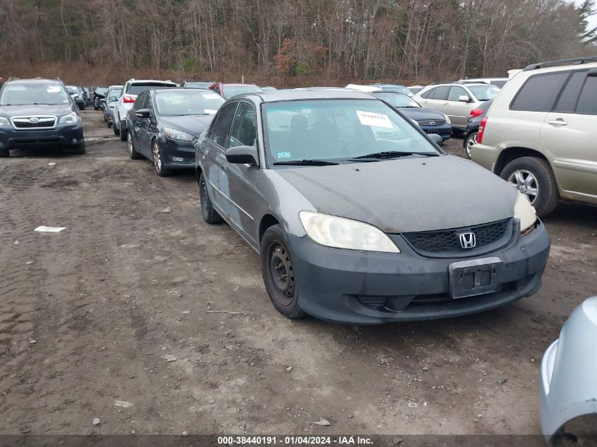 2HGES16534H569579 | 2004 HONDA CIVIC