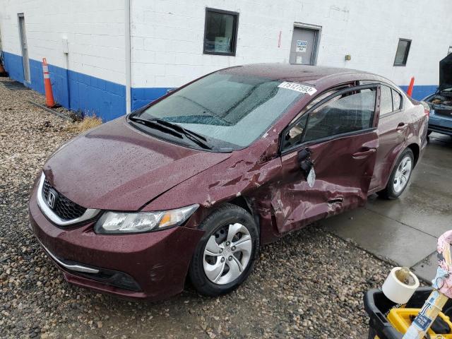 2HGFB2F52FH567190 | 2015 HONDA CIVIC LX