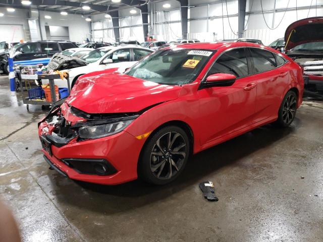 2HGFC2F81KH526003 | 2019 HONDA CIVIC SPOR