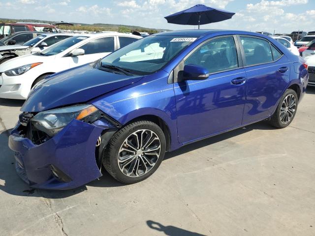 2T1BURHE4GC483798 | 2016 TOYOTA COROLLA L