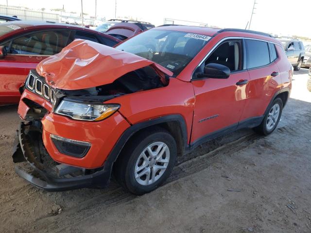 3C4NJCAB7LT147685 | 2020 JEEP COMPASS SP