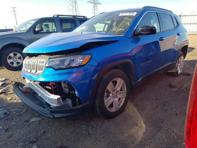 3C4NJDBB5NT130357 | 2022 JEEP COMPASS LA