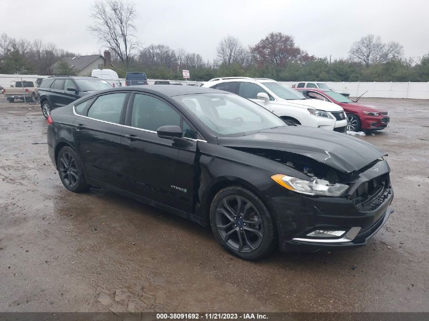 3FA6P0LU4JR238896 | 2018 FORD FUSION HYBRID