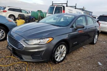 3FA6P0LU5KR140123 | 2019 FORD FUSION SE