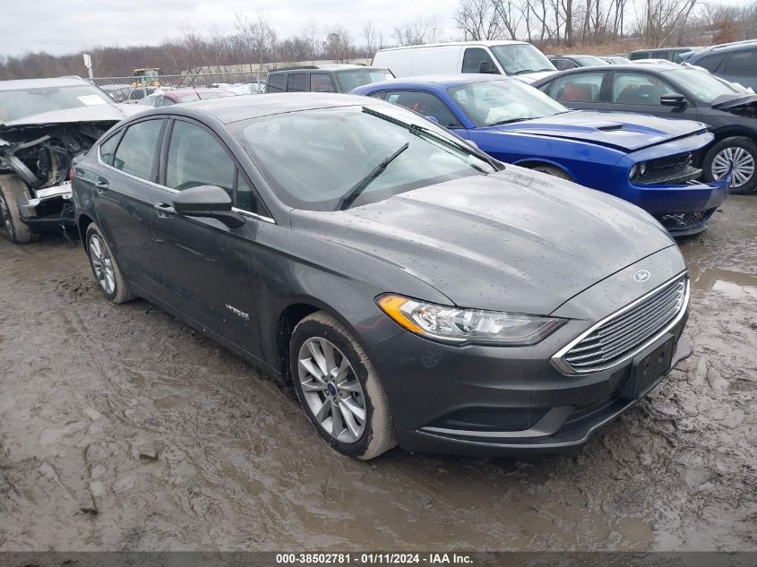 3FA6P0LU9HR264775 | 2017 FORD FUSION HYBRID