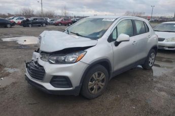 3GNCJKSB3JL289908 | 2018 CHEVROLET TRAX LS