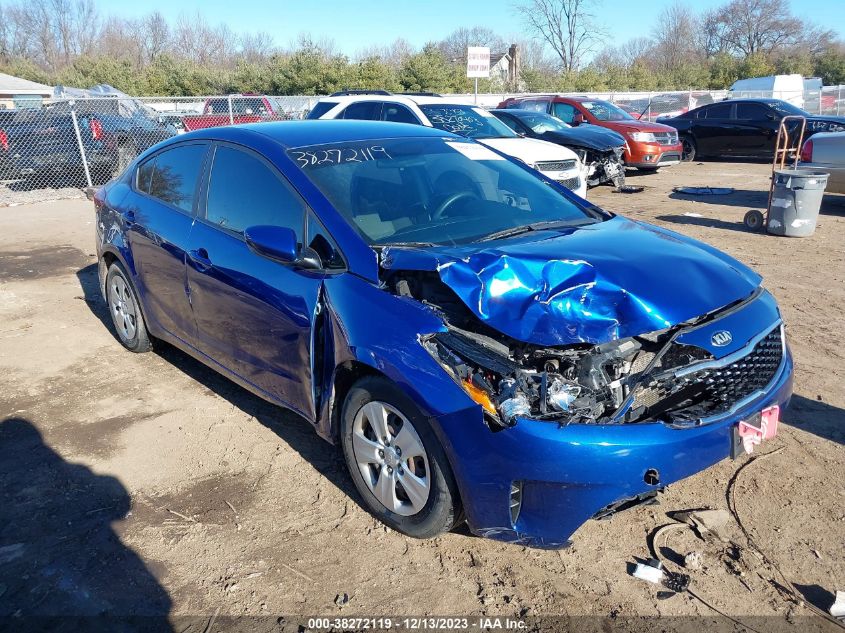 3KPFK4A73HE046867 | 2017 KIA FORTE