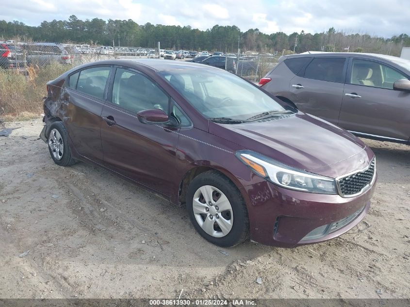 3KPFK4A75HE044540 | 2017 KIA FORTE