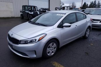 3KPFK4A76JE209002 | 2018 KIA FORTE LX