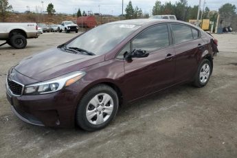 3KPFK4A76JE223854 | 2018 KIA FORTE LX