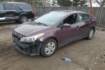 3KPFK4A78HE074857 | 2017 KIA FORTE LX