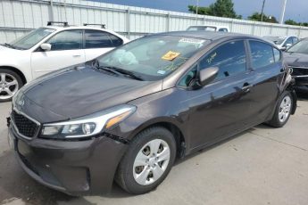 3KPFK4A79JE221659 | 2018 KIA FORTE LX