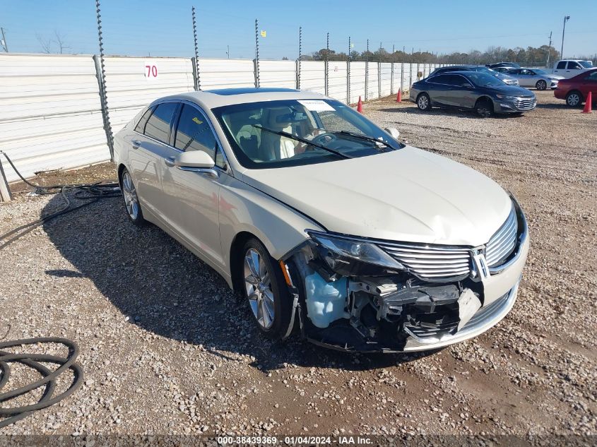 3LN6L2GK0ER830128 | 2014 LINCOLN MKZ