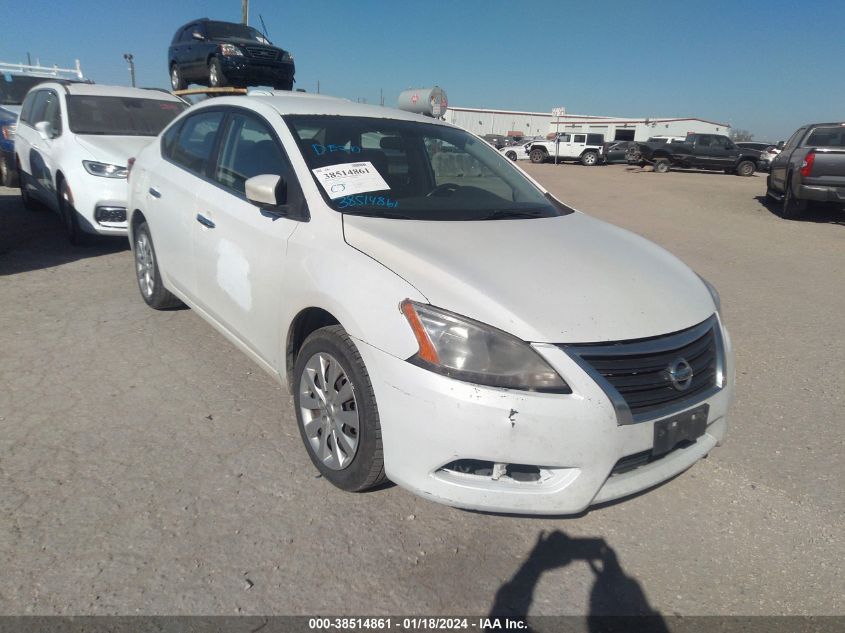 3N1AB7AP1FY272464 | 2015 NISSAN SENTRA