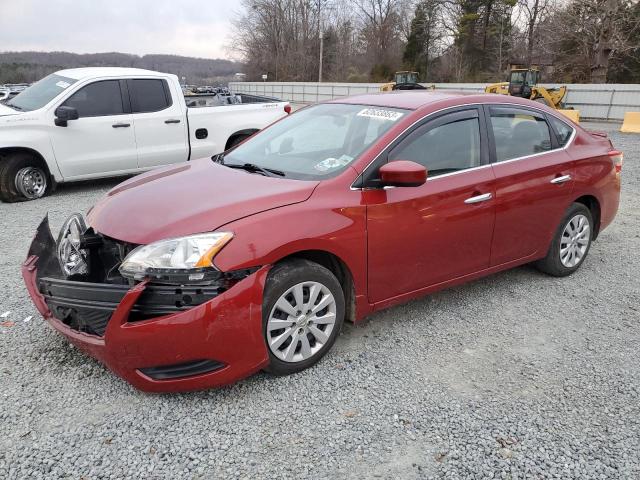 3N1AB7APXEL606860 | 2014 NISSAN SENTRA S