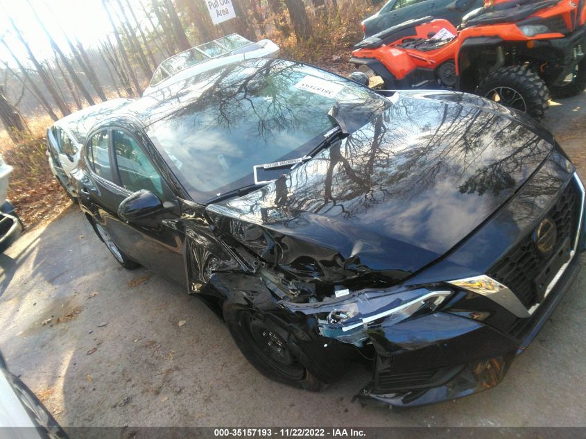 3N1AB8BV6NY281131 | 2022 NISSAN SENTRA