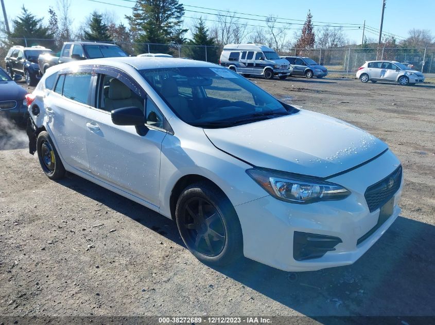 4S3GTAA62K3760527 | 2019 SUBARU IMPREZA