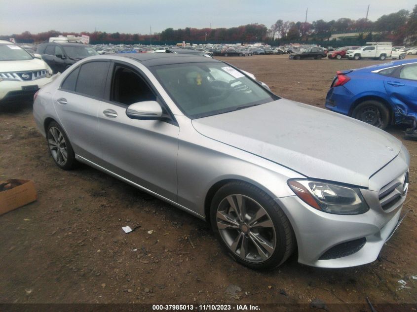 55SWF4JB0GU113313 | 2016 MERCEDES-BENZ C 300