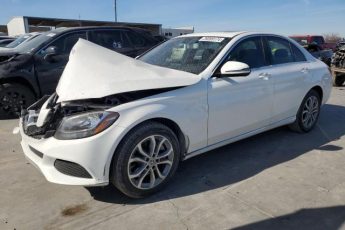 55SWF4KBXJU258218 | 2018 MERCEDES-BENZ C 300 4MAT