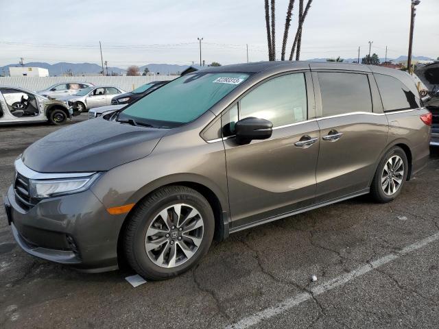 5FNRL6H75MB011182 | 2021 HONDA ODYSSEY EX