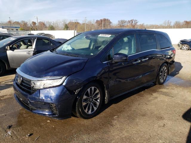 5FNRL6H79MB014375 | 2021 HONDA ODYSSEY EX