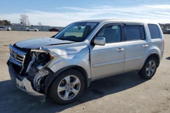 5FNYF3H53EB017595 | 2014 HONDA PILOT EXL