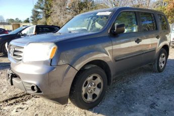 5FNYF4H26EB017053 | 2014 HONDA PILOT LX