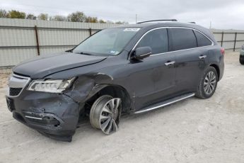 5FRYD3H41GB011485 | 2016 ACURA MDX TECHNO