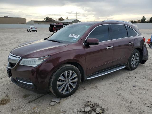 5FRYD3H49GB006437 | 2016 ACURA MDX TECHNO