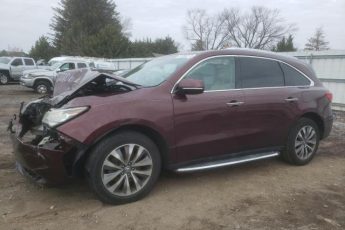 5FRYD4H42EB007206 | 2014 ACURA MDX TECHNO