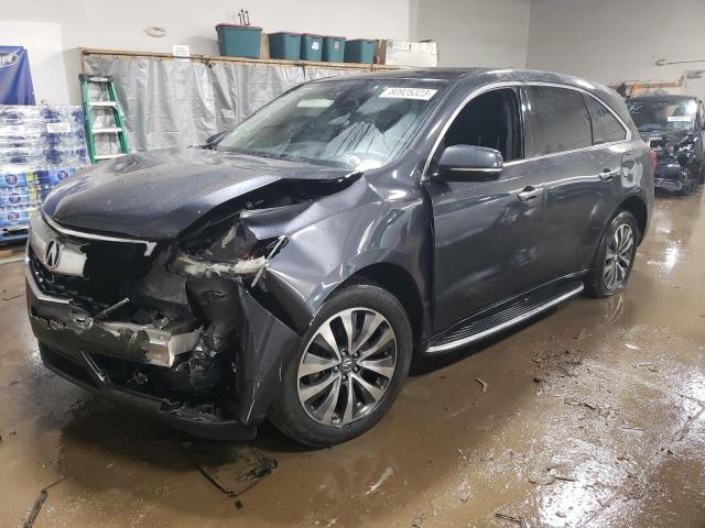 5FRYD4H48FB014386 | 2015 ACURA MDX TECHNO