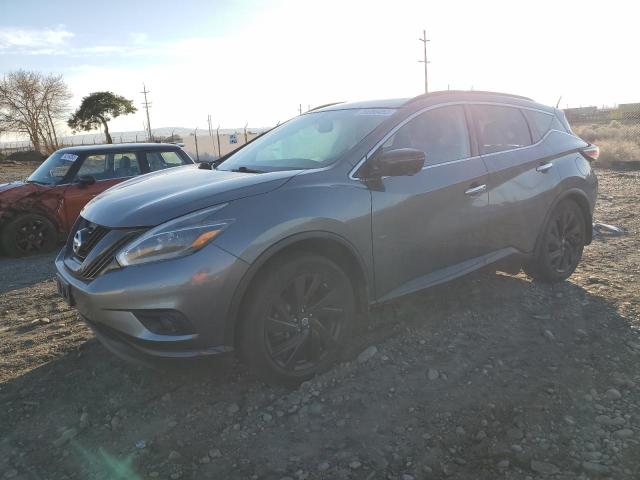 5N1AZ2MH6JN120407 | 2018 NISSAN MURANO S