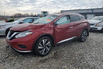 5N1AZ2MH7JN106371 | 2018 NISSAN MURANO S