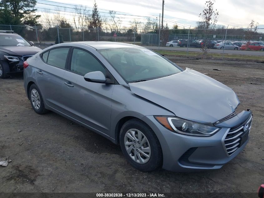 5NPD74LF5HH077126 | 2017 HYUNDAI ELANTRA