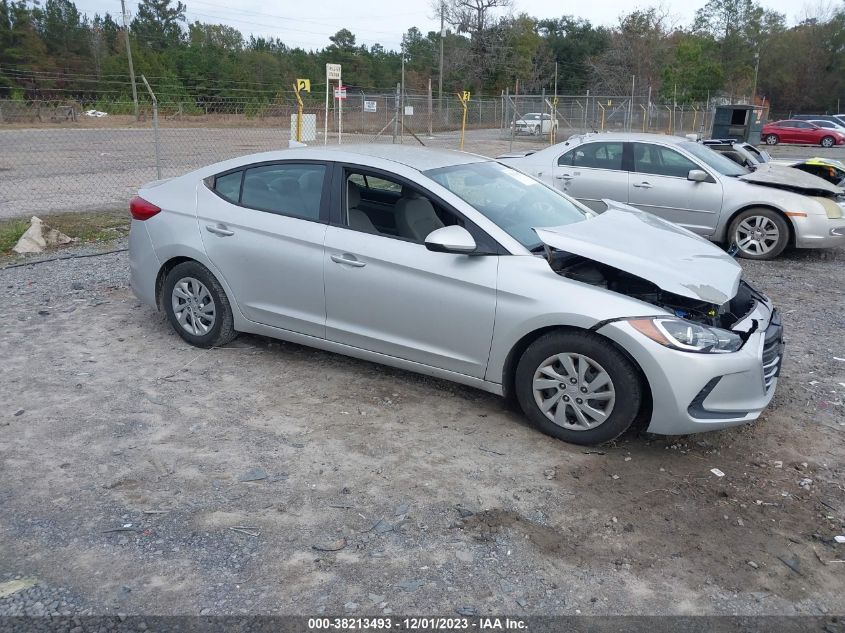 5NPD74LF7HH171492 | 2017 HYUNDAI ELANTRA