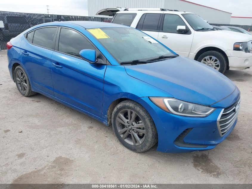 5NPD84LF0JH234239 | 2018 HYUNDAI ELANTRA