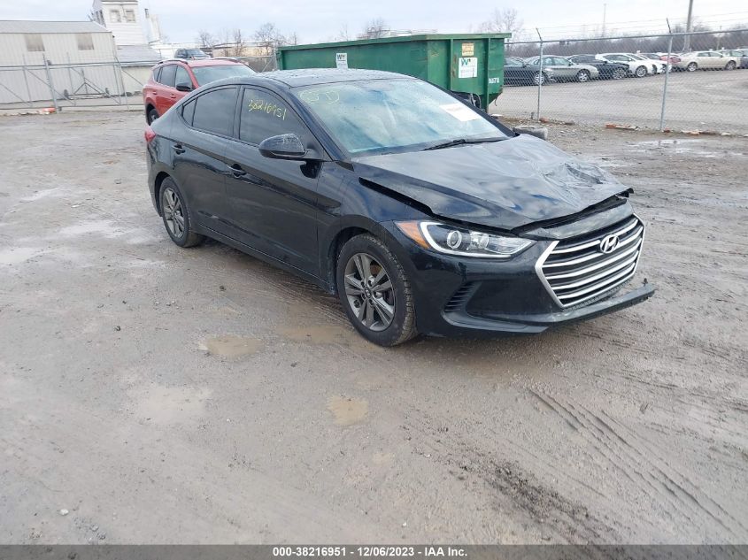 5NPD84LF2JH292952 | 2018 HYUNDAI ELANTRA