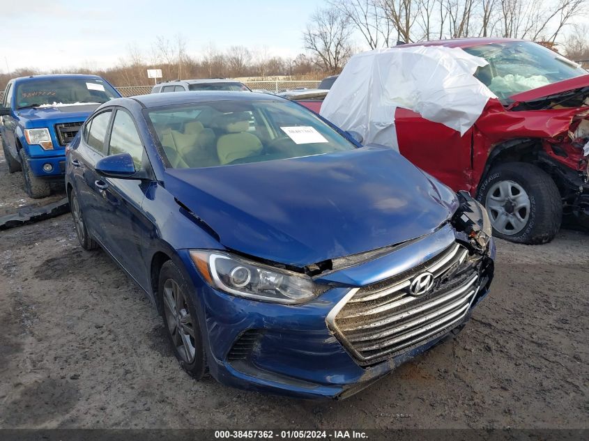 5NPD84LF6JH249344 | 2018 HYUNDAI ELANTRA