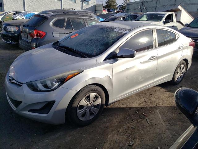 5NPDH4AE0GH708807 | 2016 HYUNDAI ELANTRA SE