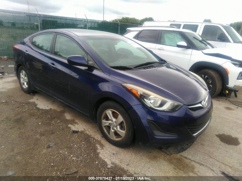 5NPDH4AE4EH532874 | 2014 HYUNDAI ELANTRA