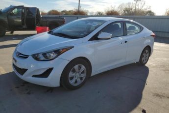 5NPDH4AE4GH718370 | 2016 HYUNDAI ELANTRA SE