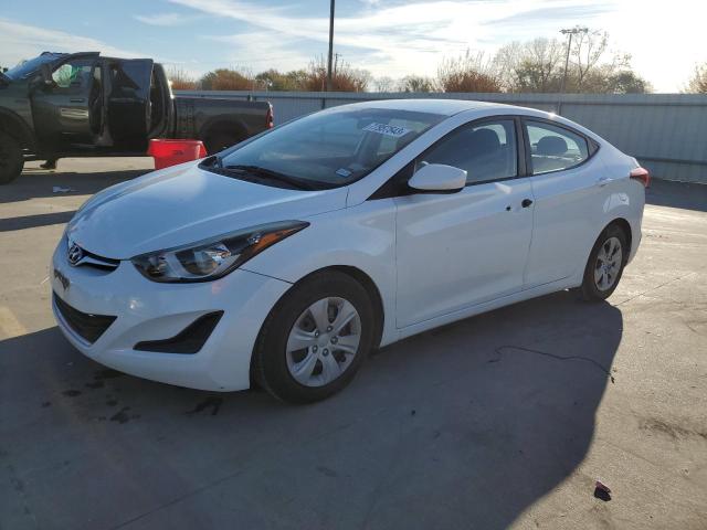 5NPDH4AE4GH718370 | 2016 HYUNDAI ELANTRA SE