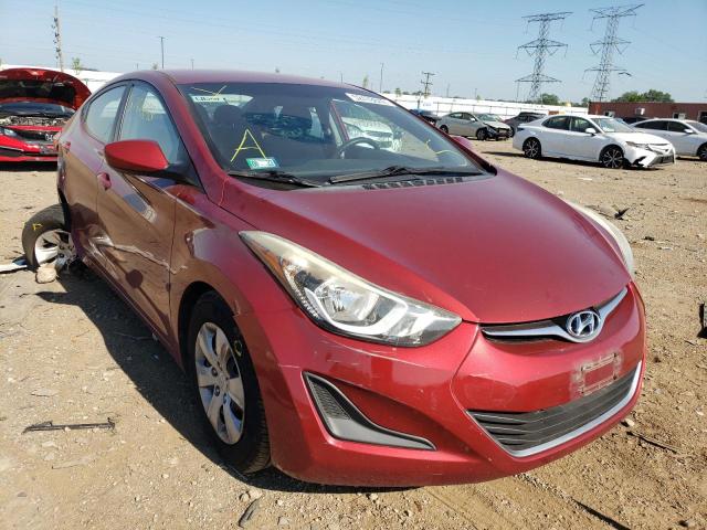 5NPDH4AE5GH701223 | 2016 HYUNDAI ELANTRA SE