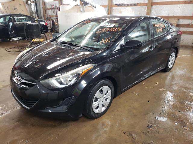 5NPDH4AE6GH685825 | 2016 HYUNDAI ELANTRA SE