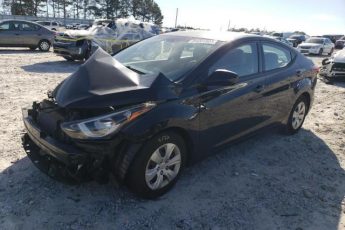 5NPDH4AE8GH759889 | 2016 HYUNDAI ELANTRA SE