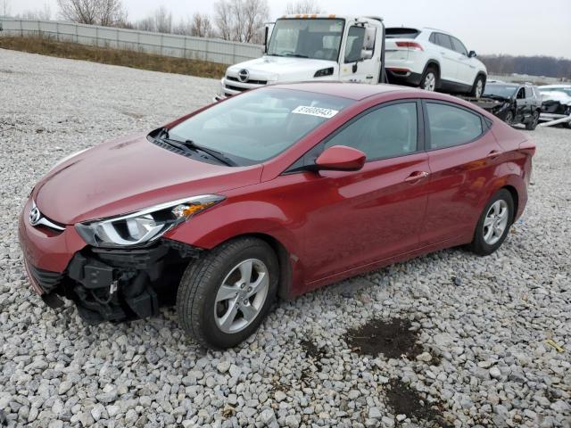 5NPDH4AE9EH540016 | 2014 HYUNDAI ELANTRA SE