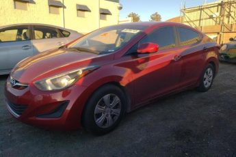 5NPDH4AE9GH685088 | 2016 HYUNDAI ELANTRA SE